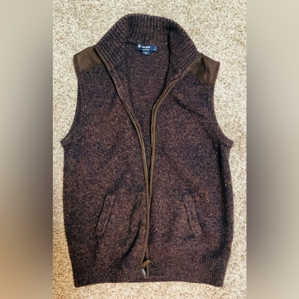 Cremieux Collection Maroon Vest Adult Small